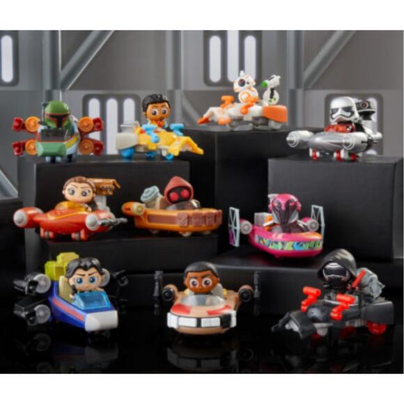 4 Star Wars Doorables Galactic Cruisers Series 2 Mystery Boxes New/Sealed Disney - Picture 3 of 3